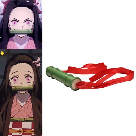 Anime Demon Slayer Kimetsu No Yaiba Cosplay Kamado Nezuko Bamboo Pipe