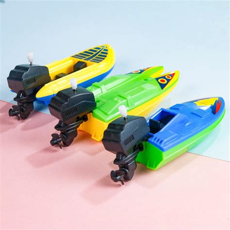 Buy 1pc Speed Boat Ship Wind Up Toy Float In Water Kids Toys Classic
