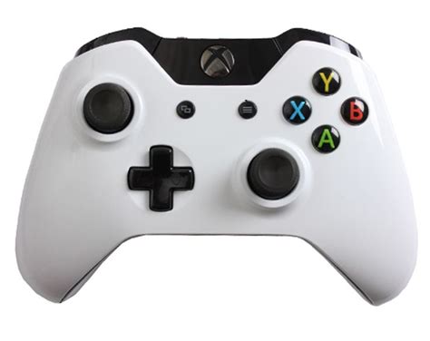 This Is Our Glossy White Xbox One Modded Controller It Is A Perfect