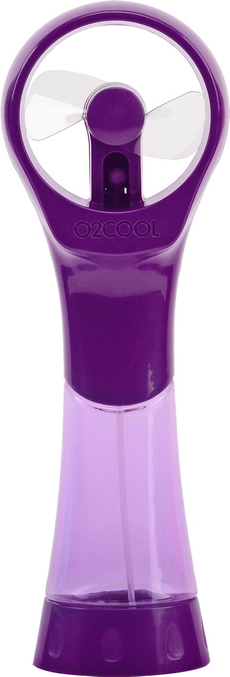 O Cool Battery Operated Handheld Water Misting Fan Spray Cooling Portable Purple Ebay