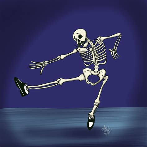 Matts Sketch Pad Dancing Skeleton Reference Behind The Scenes