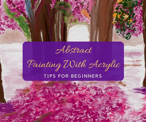 Abstract Painting With Acrylic Tips For Beginners Beena Pradhan Medium