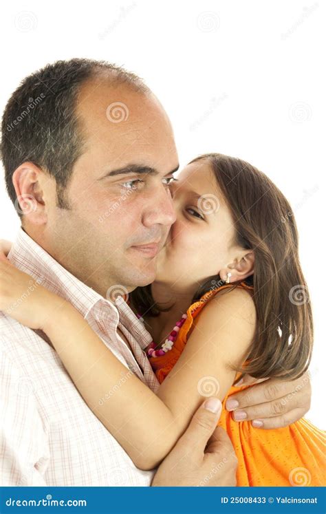 Daughter Loves Daddy Stock Image Image Of Holding Caucasian 25008433