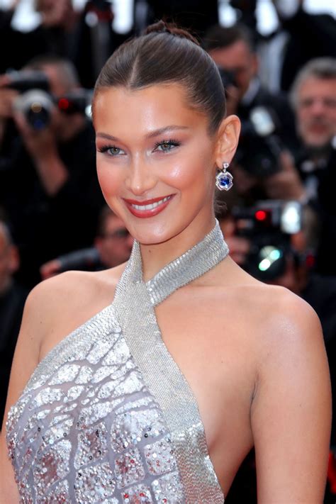 Bella hadid has never been shy on the red carpet. Bella Hadid - "BlacKkKlansman" Red Carpet in Cannes ...