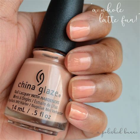 China Glaze Shades Of Nude Swatches Review A Polished Bunni