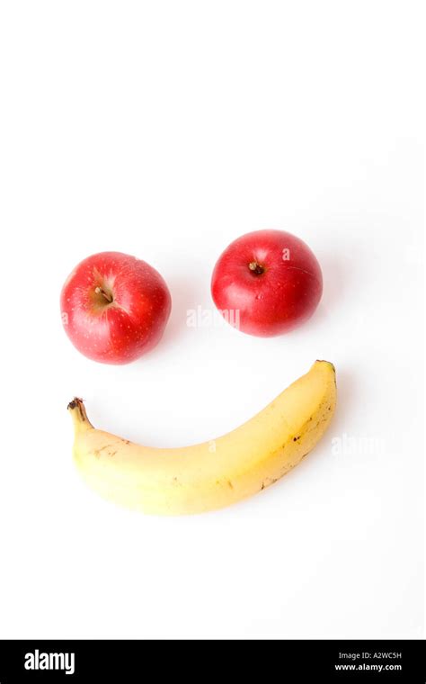 Funny Smiling Banana Face Stock Photo Alamy