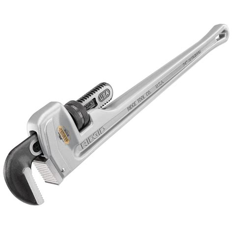 24 In Aluminum Pipe Wrench 31105 The Home Depot
