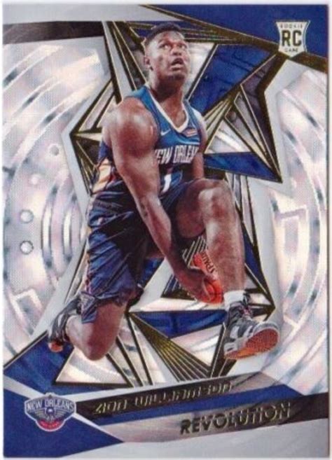 The rookie card peak is high and will only be eclipsed once zion is holding the larry o'brien trophy over his head. Future Watch: Zion Williamson Rookie Basketball Cards, Pelicans