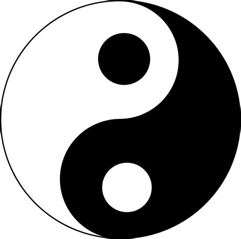 Ying Yang Clip Art Clipart Best