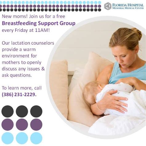 Breastfeeding Support Group At Florida Hospital Memorial Medical Center
