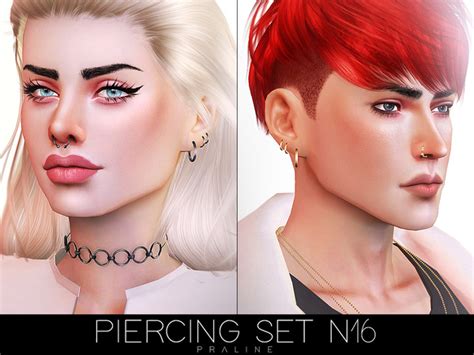 The Sims Piercing Set N Sims Cc Sims Piercings Sims Sims Images And Photos Finder
