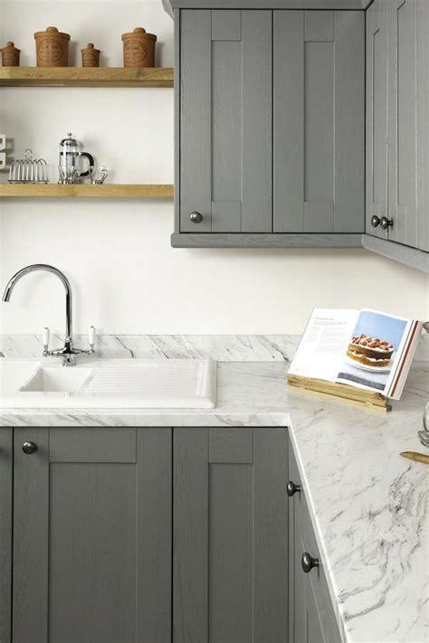 This Marble Effect Laminate Kitchen Worktop Looks Just Like The Real