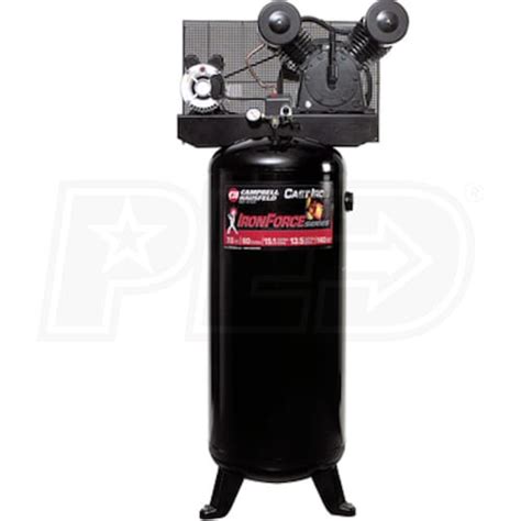 Ironforce Dp461500rb Reconditioned Iron Force 60 Gallon Belt Drive Air