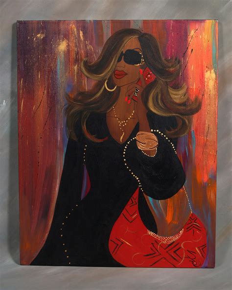 Sassy Painting By Simone Fennell Fine Art America