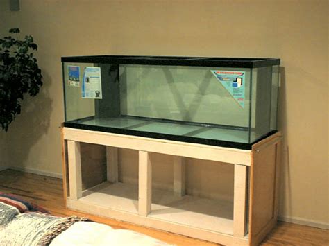 Empty, it might weigh somewhere between 70 to 78 lbs, depending on the make. 28 DIY Aquarium Stands with Plans | Guide Patterns