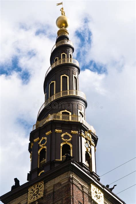 The Church Of Our Saviour Copenhagen Denmark Stock Photo Image