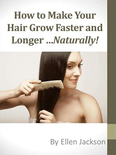 To really encourage length, you have to think of it in two steps: How To Make Your Hair Grow Faster and Longer ...Naturally ...