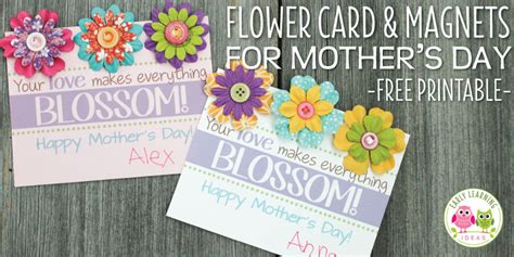 Homemade mother's day cards are almost lost to time. A Mother's Day Craft and Card - Early Learning Ideas