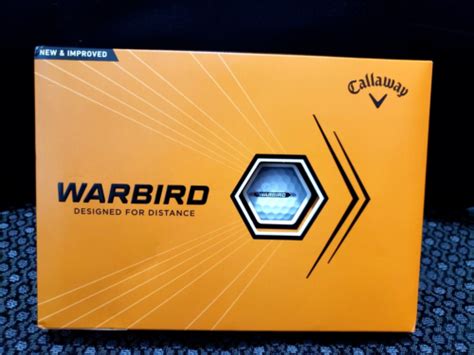 New Callaway 2023 Warbird Dozen Golf Balls 12 White Fast Shipping Ebay