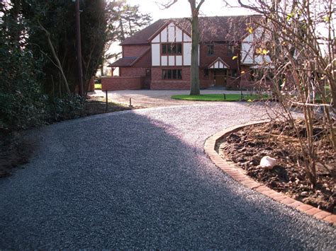 Tar and chip driveways are a durable option. Tar And Chip Driveway Image : Rickyhil Outdoor Ideas - How To Build Tar And Chip Driveway