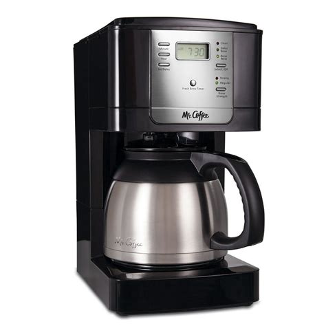 Mr Coffee 8 Cup Thermal Programmable Stainless Steel Coffee Maker