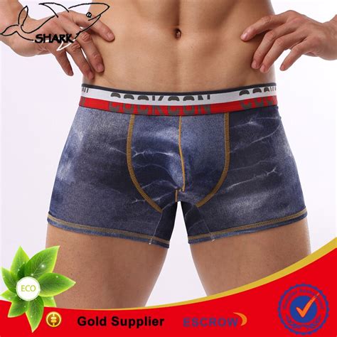 3pcslot Cockcon Barnd New Fashion Design Jeans Boxers Gay Underwear