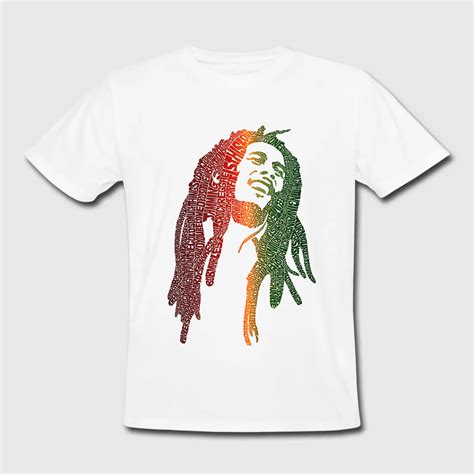 Bob Marley Typography T Shirt Amazing Outstanding Good Quality