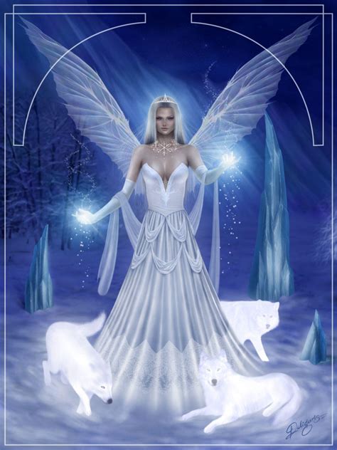 Snow Fairy By Deligaris On Deviantart