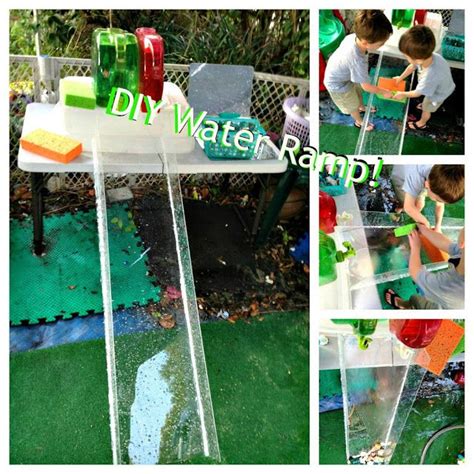 Diy Water Ramp Water Games For Kids Outdoor Water Activities Diy Water