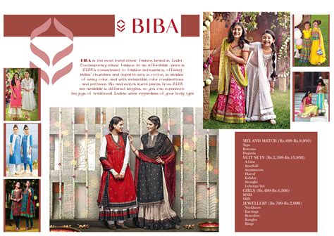 Internship Project Biba Apparels Gurgaon On Behance