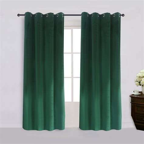 Emerald Green Velvet Curtains Curtains And Drapes 2023
