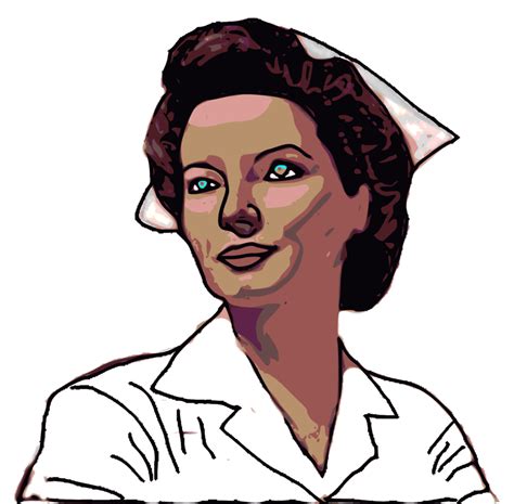 Public Domain Clip Art Image Illustration Of A Nurse Id