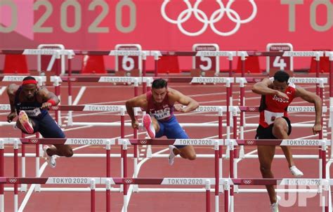 Photo Mens 110m Hurdles Semifinals At Tokyo Olympics
