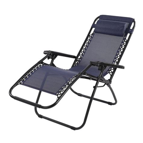 Herchr Folding Reclining Chair Beach Lounge Portable Folding Outdoor
