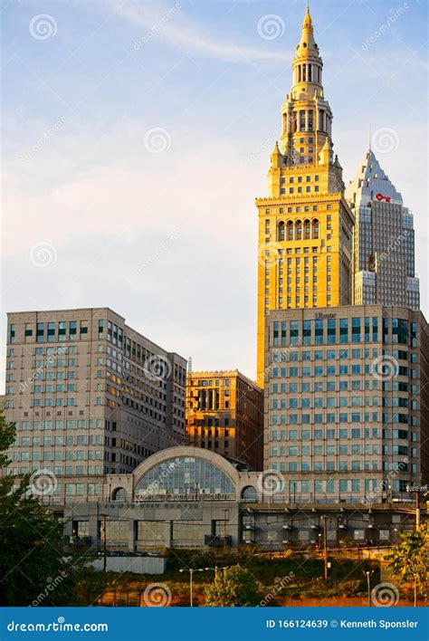 Tower City Center In Cleveland Ohio Editorial Stock Image Image Of
