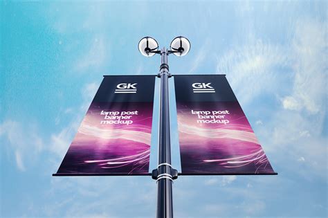 Lamp Post Banner Mock Up On Behance