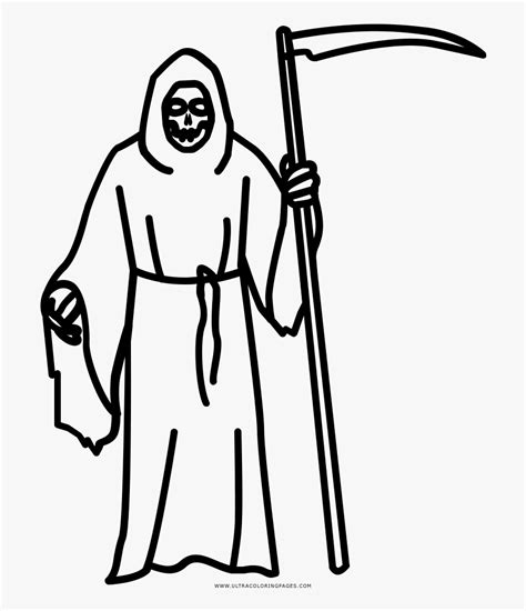 Reaper Drawing Coloring Pages
