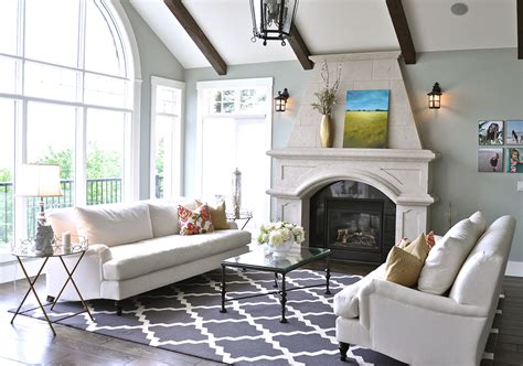 Living Room Design A Refresh In Alberta With Pottery Barn