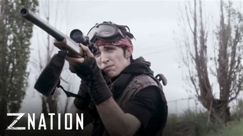 Three years after the zombie virus has gutted the country, a team of everyday heroes must transport the only known survivor of the plague from new york to california, where the last functioning viral lab waits for his blood. Z NATION | Season 3, Episode 1: 'Grindhouse Style' | SYFY ...