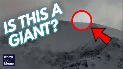 Man Goes Viral After Posting Video Of An Alleged Giant In Canada Youtube