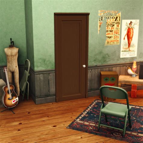 My Sims 4 Blog Mold Ed Baseboard Wallpaper By Amoebae