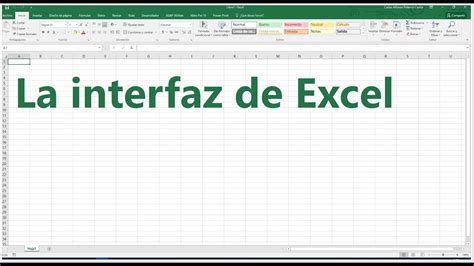 Clase 11 La Interfaz De Excel 2016 Youtube