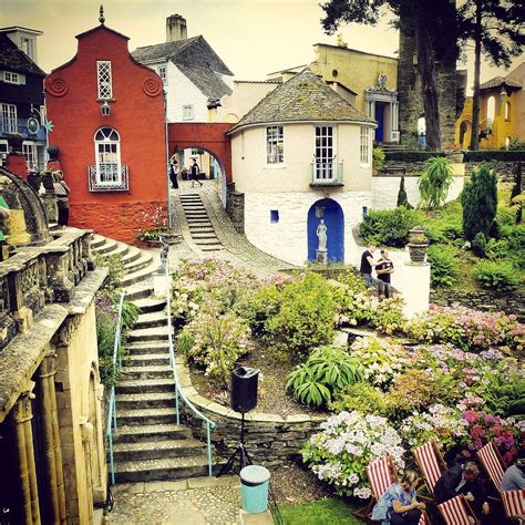 Portmeirion An Italian Village In The North Of Wales Italian Village