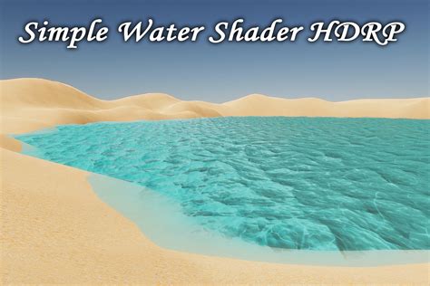 Simple Water Shader Hdrp 2d Water Unity Asset Store