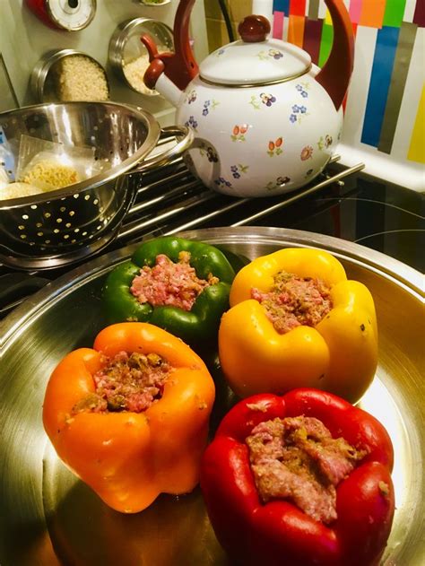 Gefüllte paprikaschoten zubereiten, isst nur mit vergnügen! Pin von Ingrid Crone auf Original sächsische Küche ...