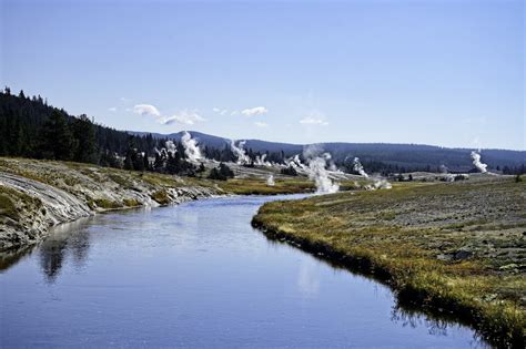 The Natural Hot Springs Around Yellowstone Park