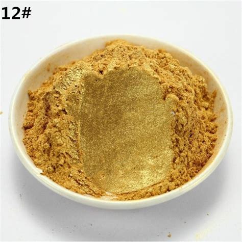 Gold Color Healthy Natural Mineral Mica Powder Diy For Soap Dye Soap