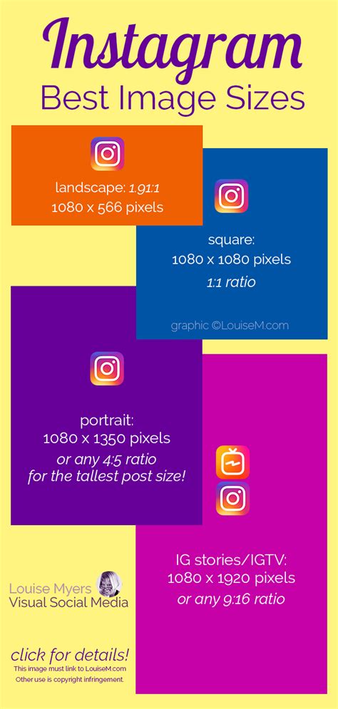 The Best Instagram Image Size Guide 2023 All You Need Louisem 2023