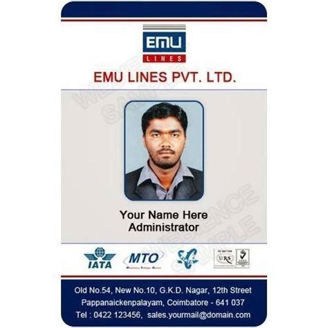 The customer id is a unique identification number given to every customer holding a savings/ current account with hdfc bank. For Office/College Plastic Employee ID Card, Rs 20 /piece ...