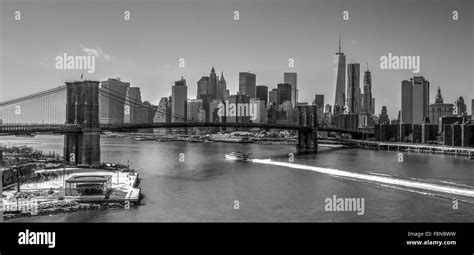 Panoramic On New York City Stock Photo Alamy